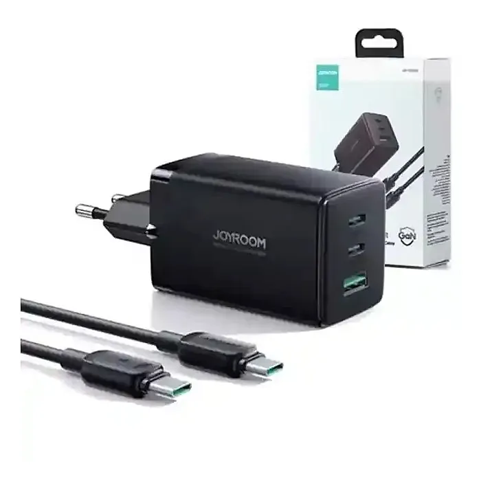 GaN Ultra TCG01 65W 2C1A Fast Charger+100W C to C Cable 1.2m